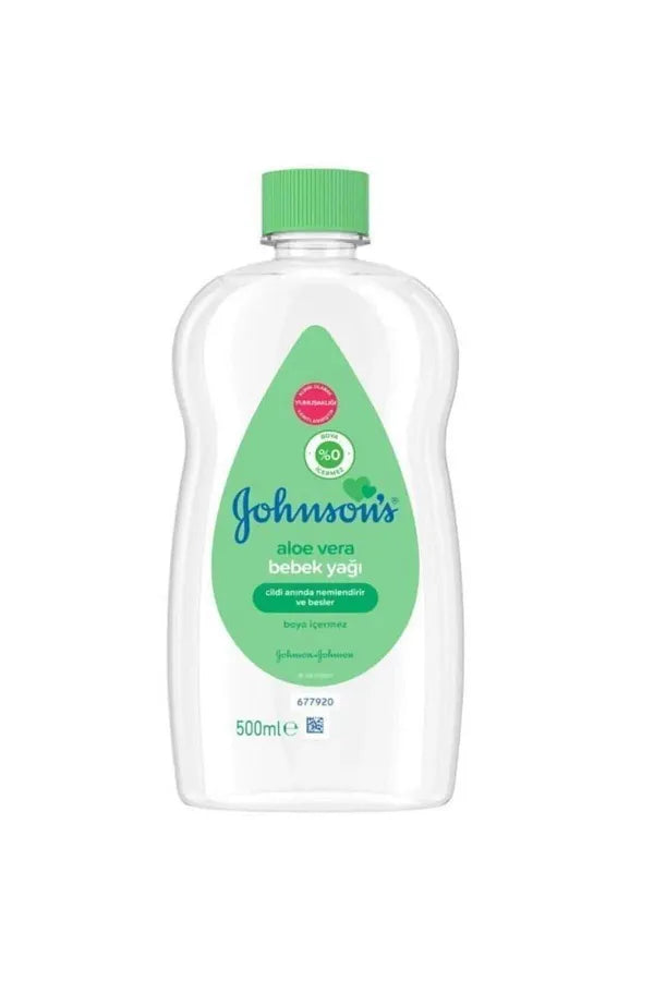 Johnsons Baby Oil Aloe Vera 300ml