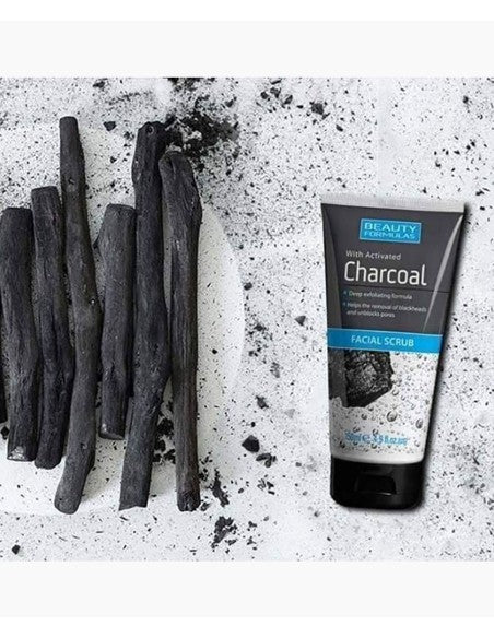 Beauty Formulas charcoal facial scrub 150ml