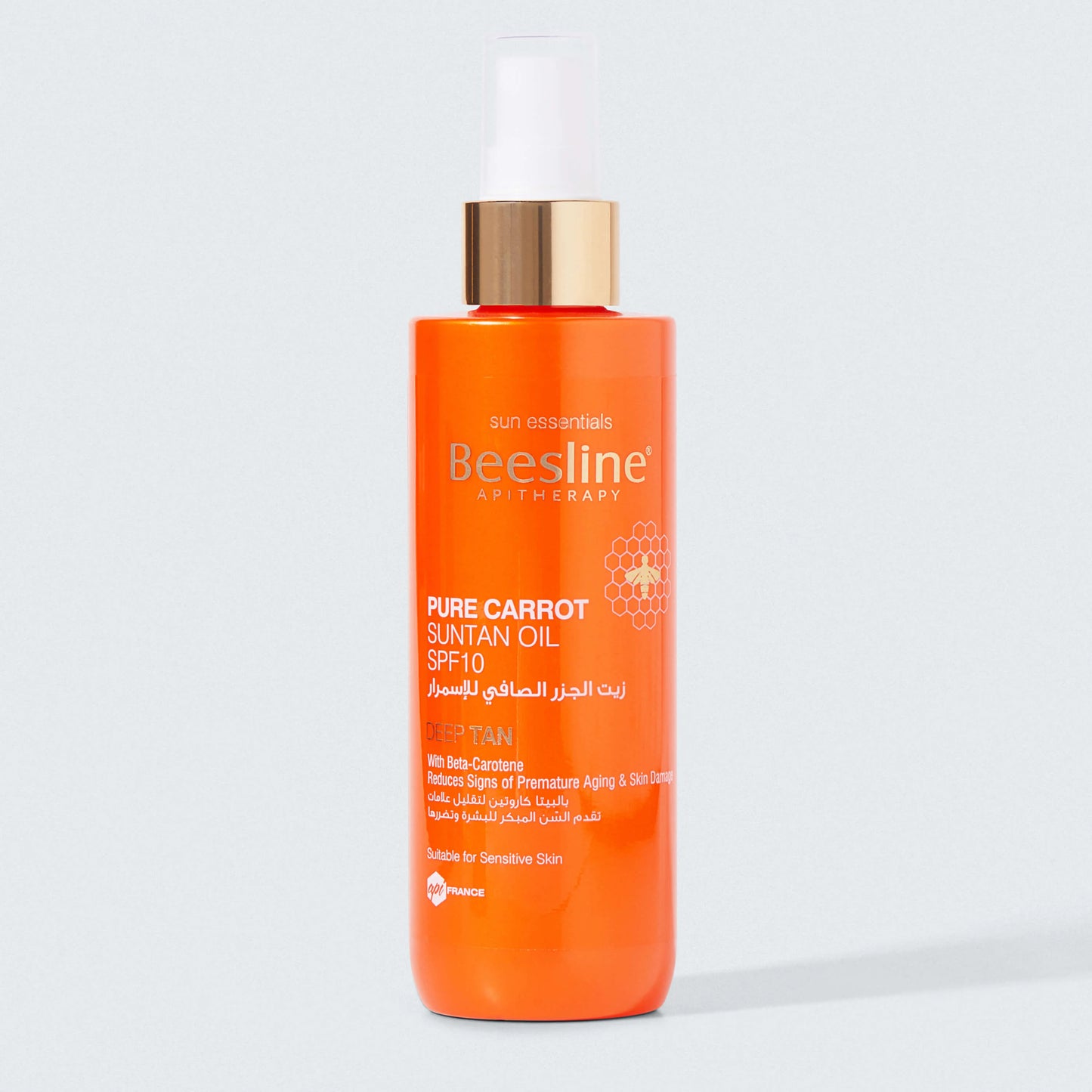 Beesline Pure Carrot Suntan Oil SPF10 200 ML