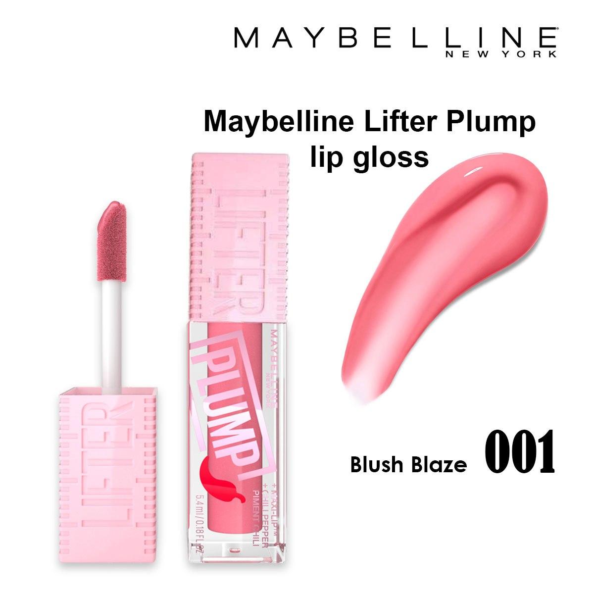 Maybelline New York Lifter Plump Lip Plumping Gloss With Chili Pepper And 5% Maxi-Lip