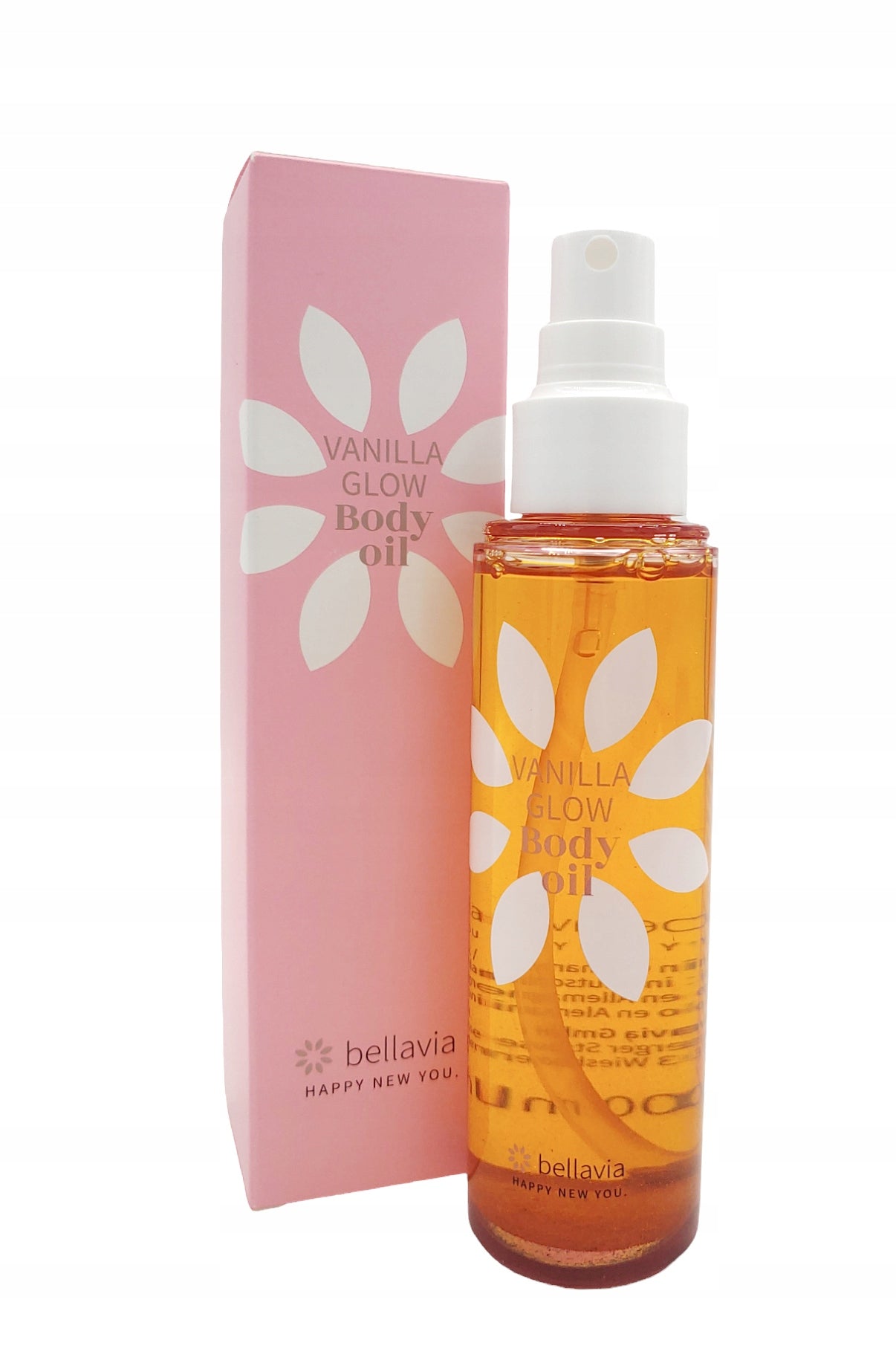 Bellavia vanilla glow shimmer body oil 100ml