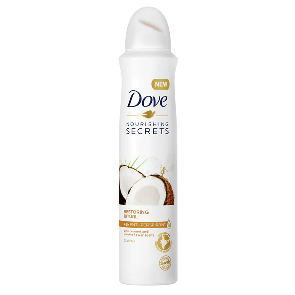 Dove Coconut & Jasmine Flower Scent Women Deodorant 150ml