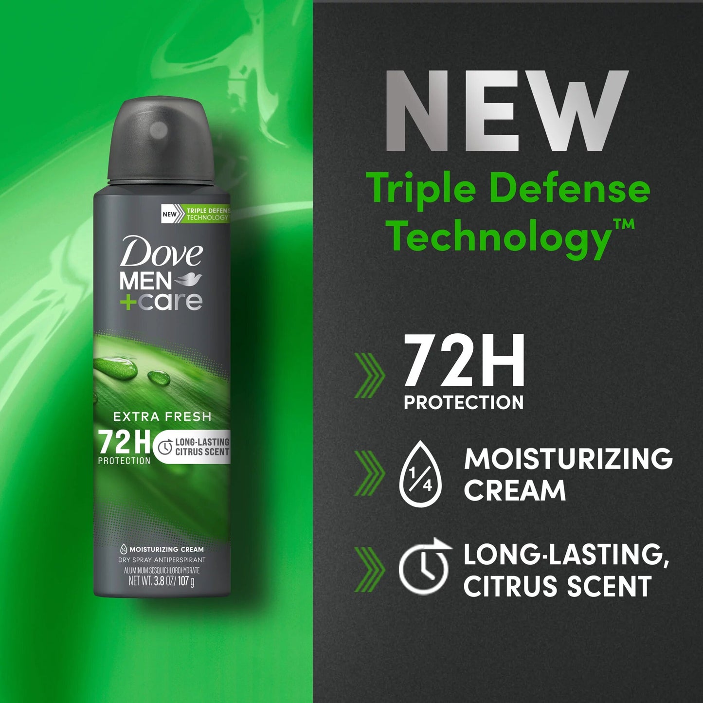 Dove Extra Fresh Deodorant Men 150ml