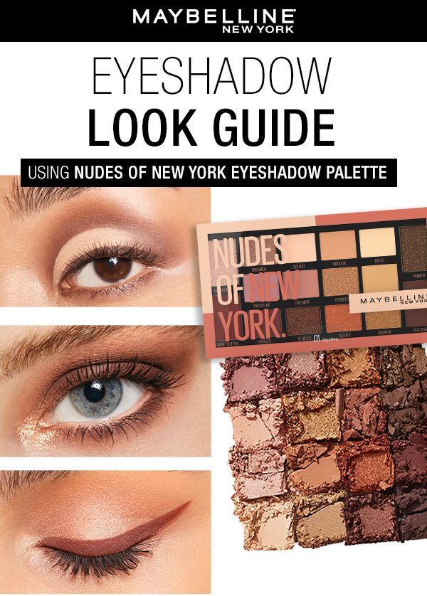 Maybelline Nudes of New York Eyeshadow Palette