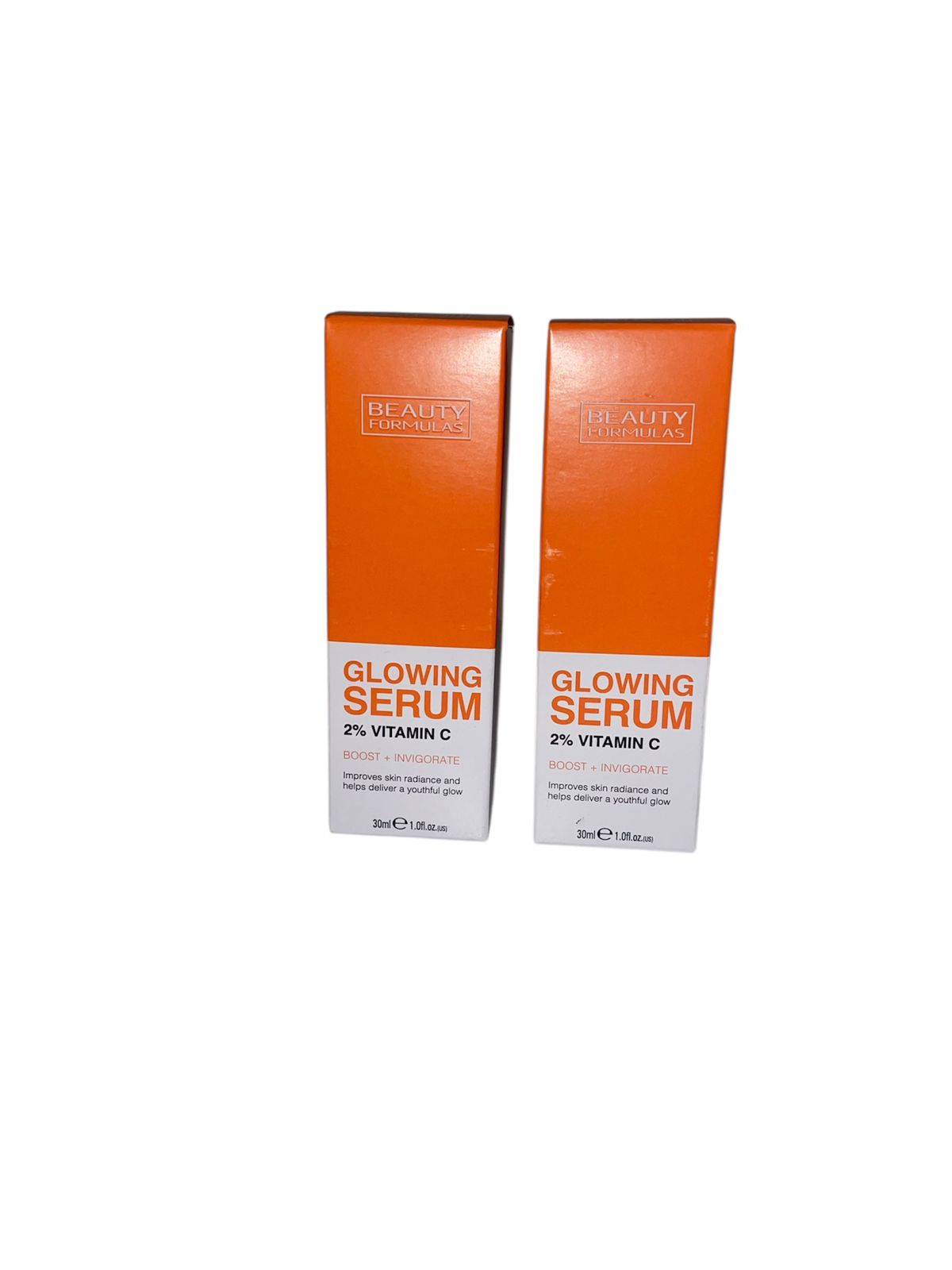 Beauty Formulas Vitamin C glowing serum 30ml (2 pieces Offer)