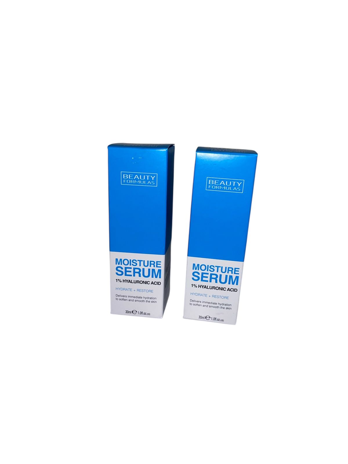 Beauty Formulas Moisture Hyaluronic Acid Serum 30ml (2 pieces Offer)