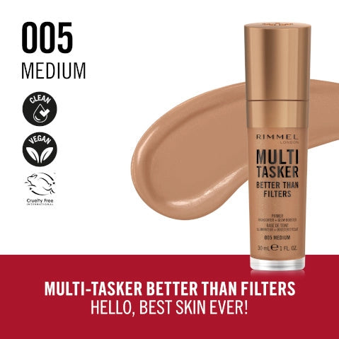Rimmel Multi Tasker Better Than Filters Primer & Foundation