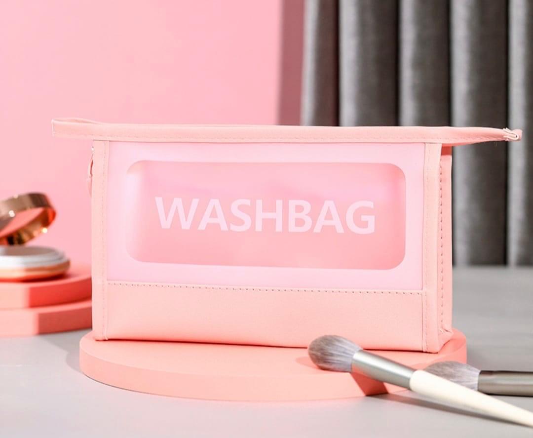 Wash Bag Cosmetic and Toiletry Organizer with Zipper Waterproof Storage Bag for Travel Camping Business Trips and Beach