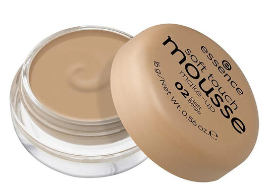 Essence Soft Touch Mousse Make-Up 02 Matte Beige