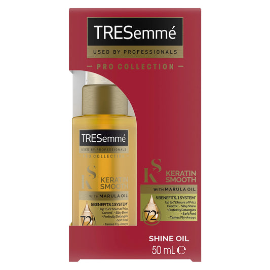 TRESemme Keratin Smooth Hair Spray Oil Treatment Frizz Control 50ml