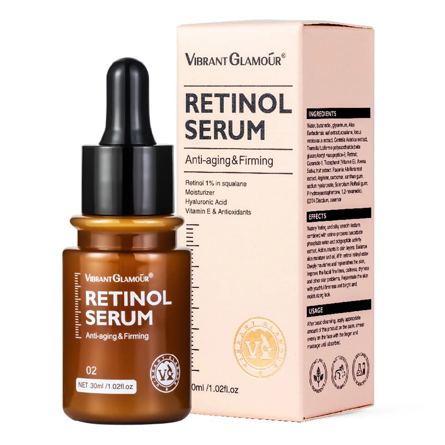 Vibrant Glamour Retinol Face Serum 30ml
