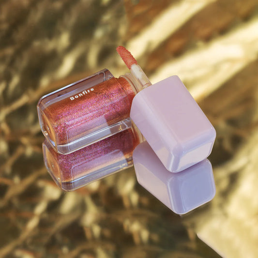 Ruby Beauty lip gloss bonfire