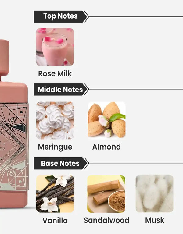 Lattafa Badee Al Oud Noble Blush Women Eau de Parfum 100ml