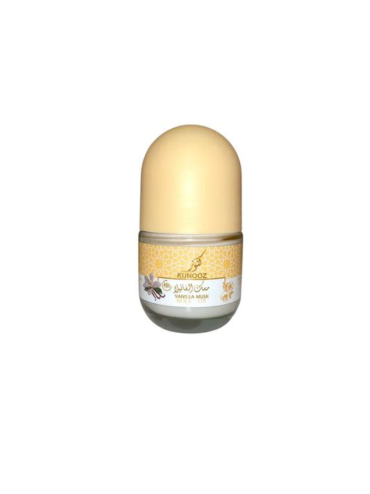 Kunooz Vanilla Musk Whitening Anti-perspirant 48h Roll-on 50ml
