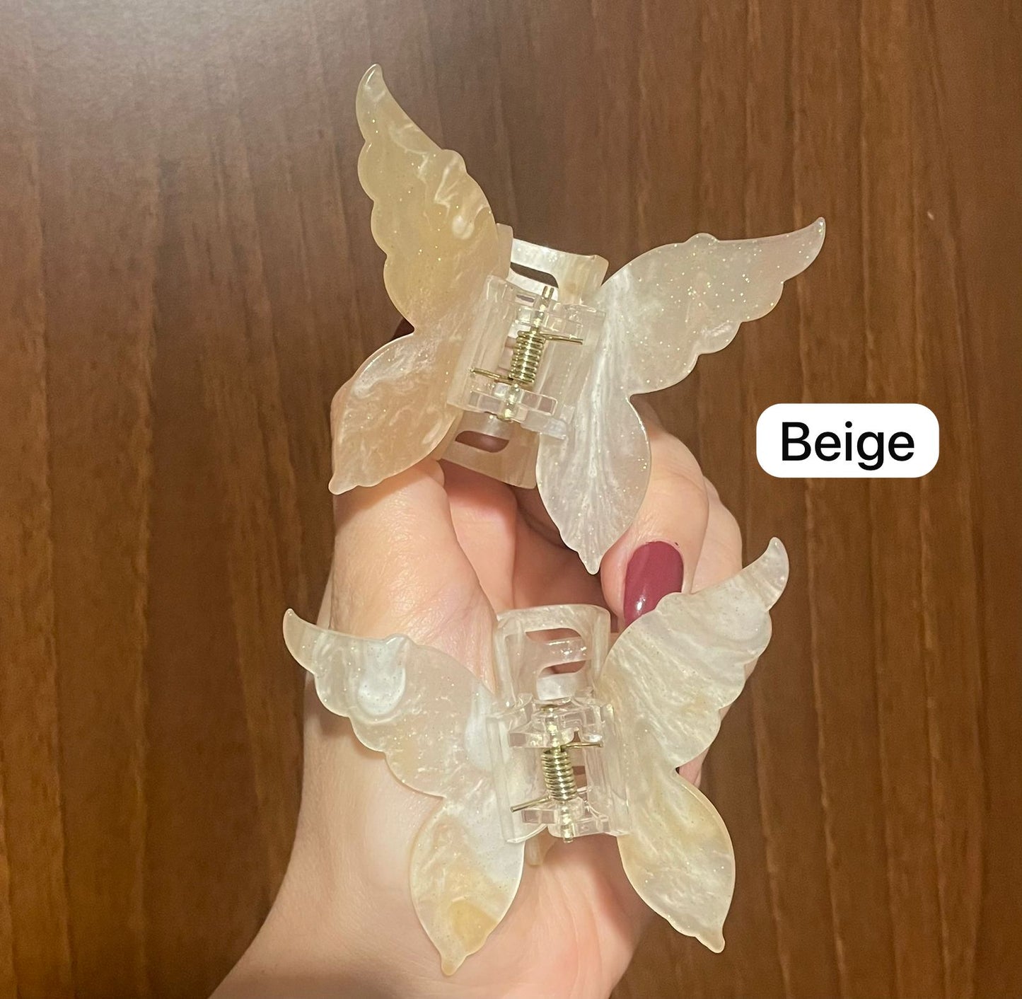 Butterfly Shape Hair Clip 2pcs