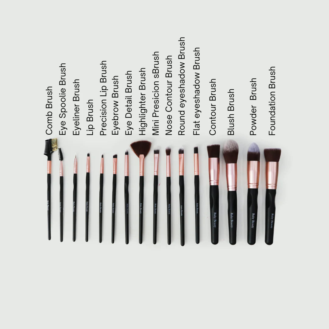 Ruby Beauty Brush Set