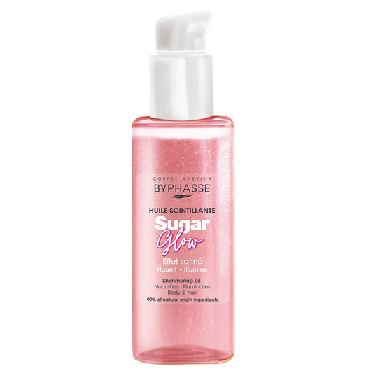 Byphasse Sugar Glow Shimmering Oil Body & Hair 100ml