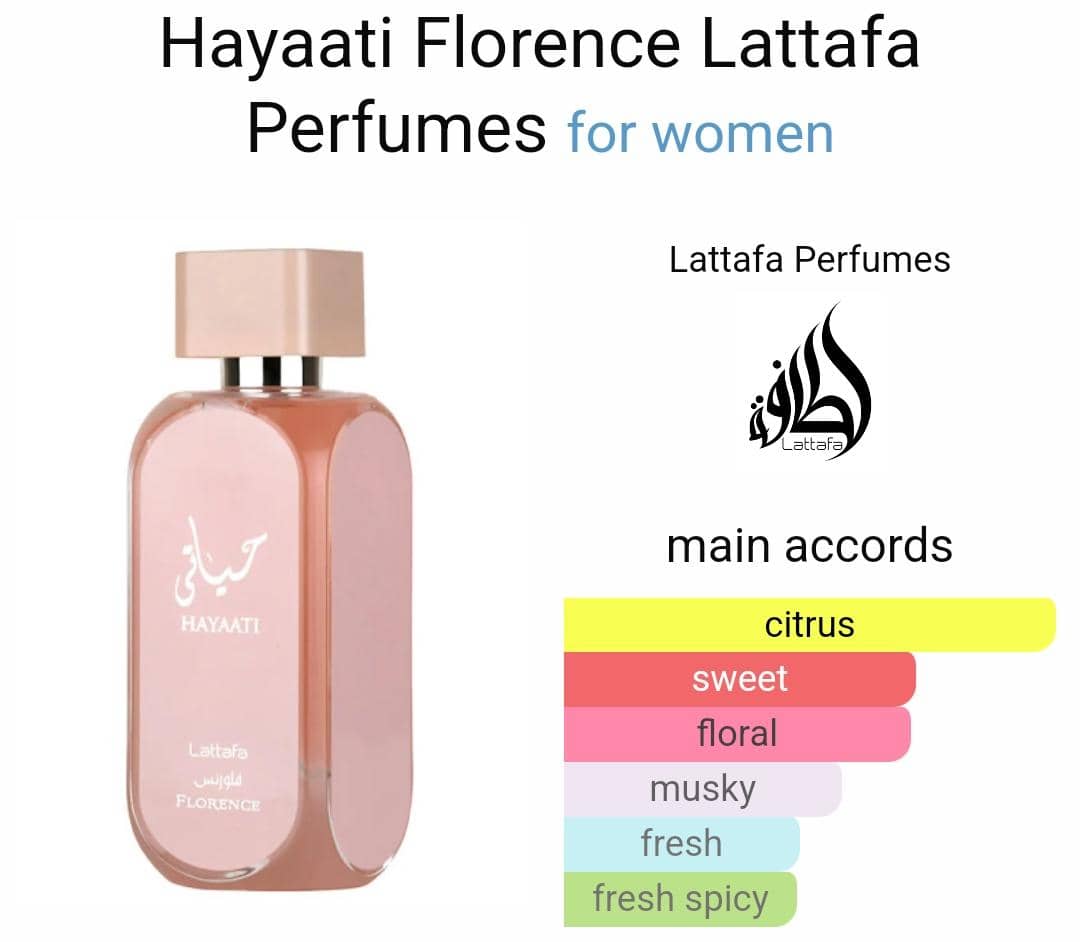 Lattafa Hayaati Florence Women Eau de Parfum 100ml