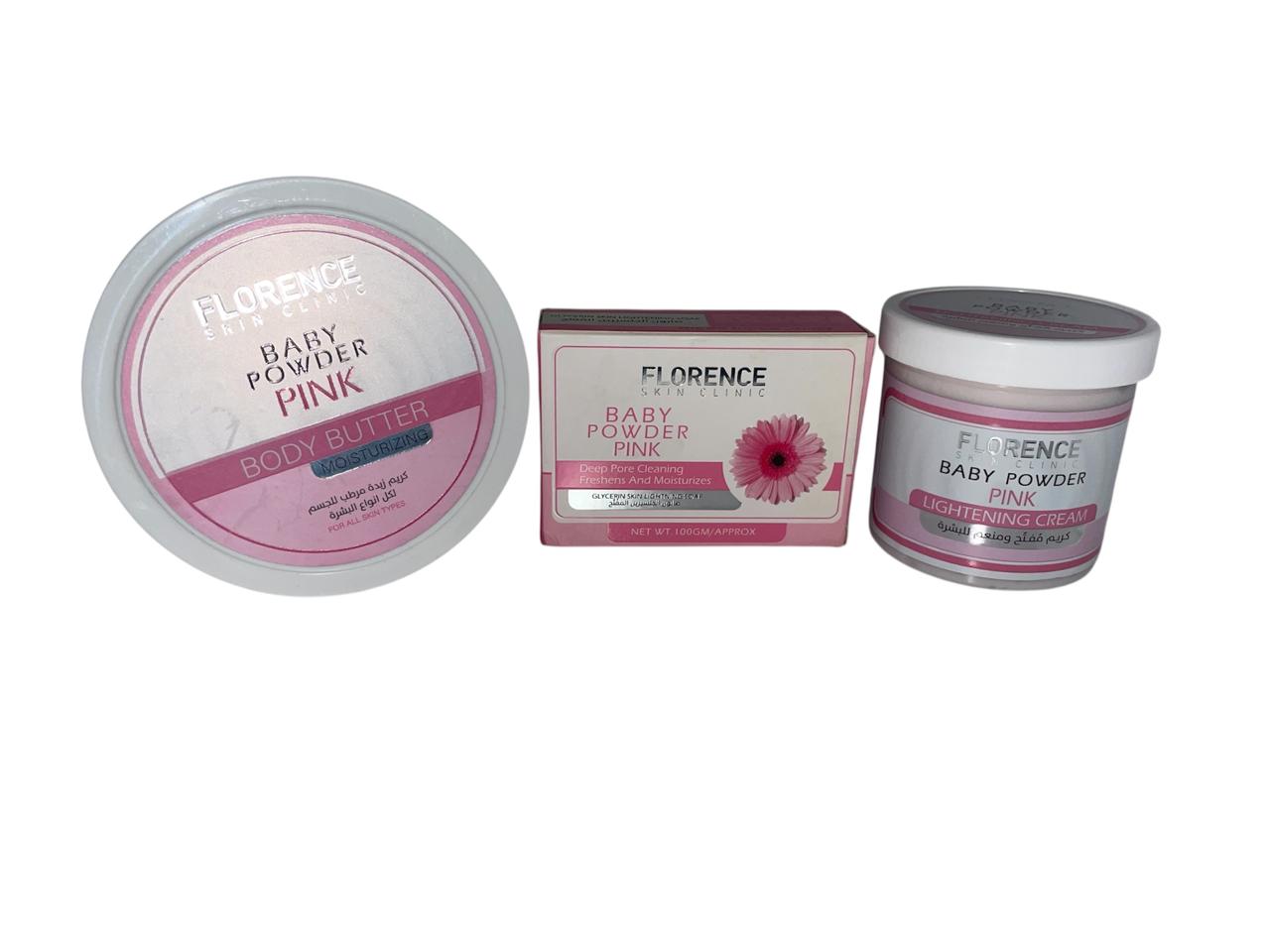 Florence Baby Powder Pink Set