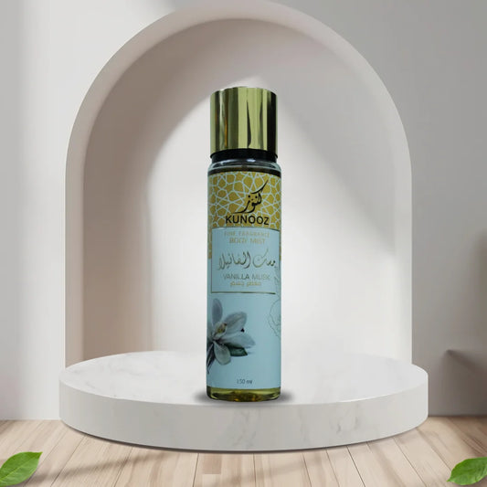 Kunooz Body Mist Vanilla Musk 150ml