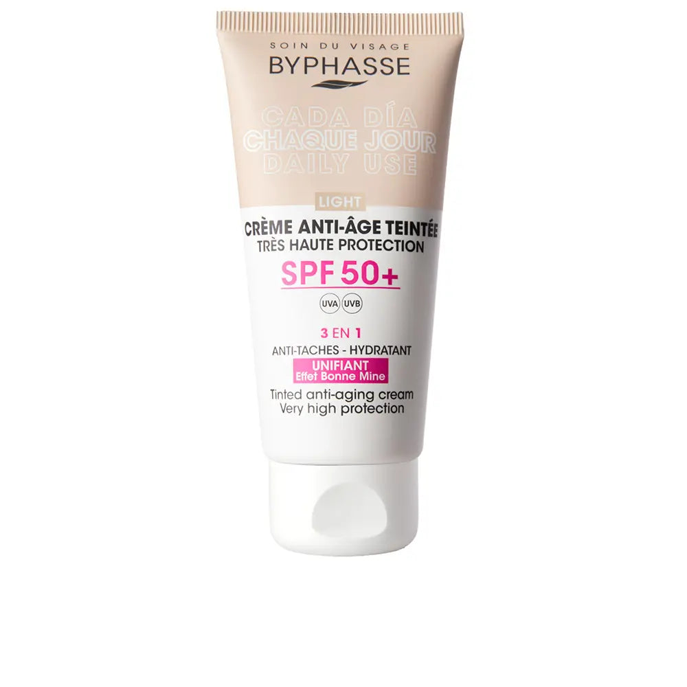 Byphasse tinted anti-aging cream SPF 50+ 50ml