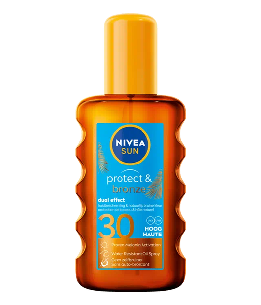 Nivea Sun Protect & Bronze Oil Spray SPF30 - 200ml