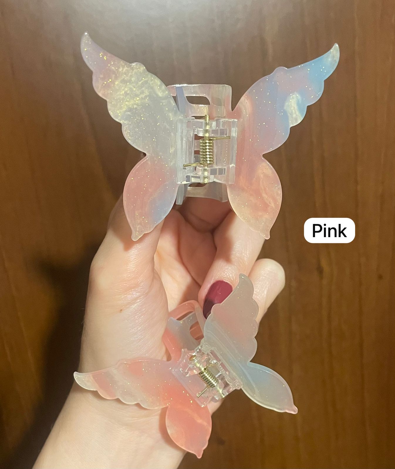 Butterfly Shape Hair Clip 2pcs