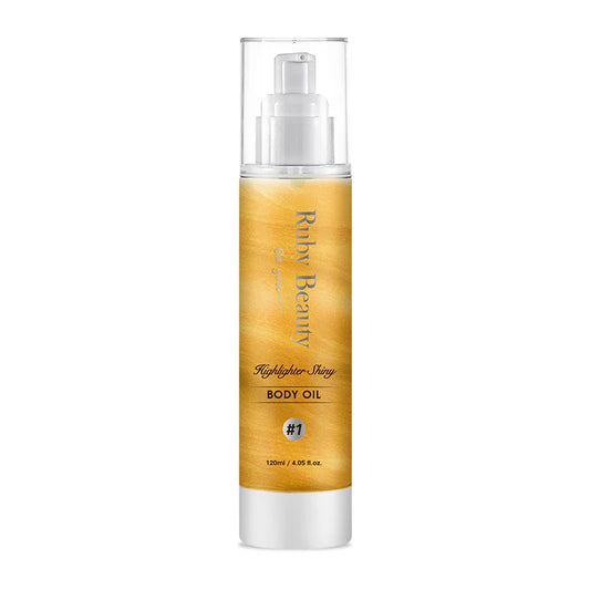 Ruby Beauty Highlighter Shiny Body Oil #1 120ml