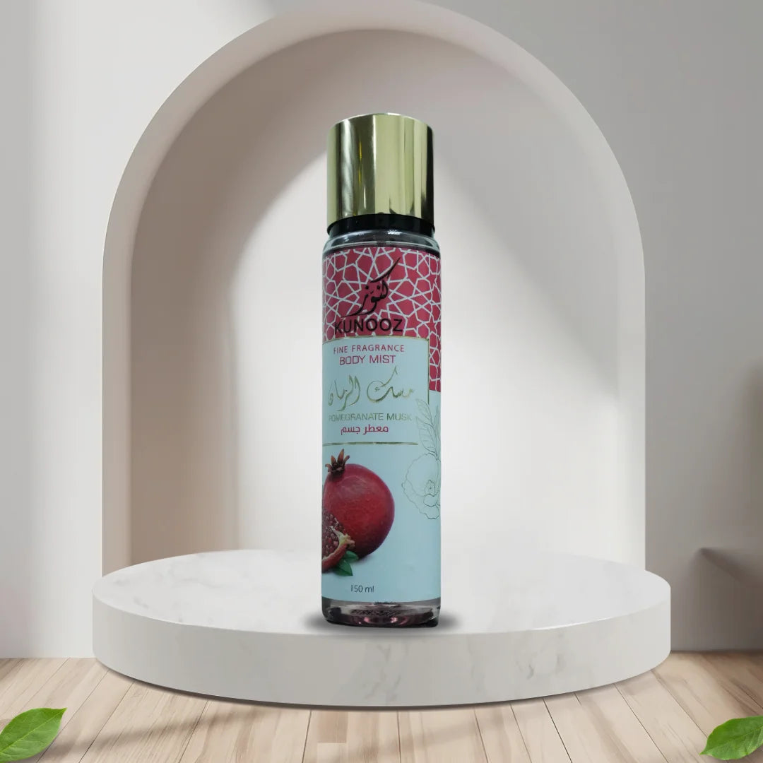 Kunooz Body Mist Pomegranate Musk 150ml