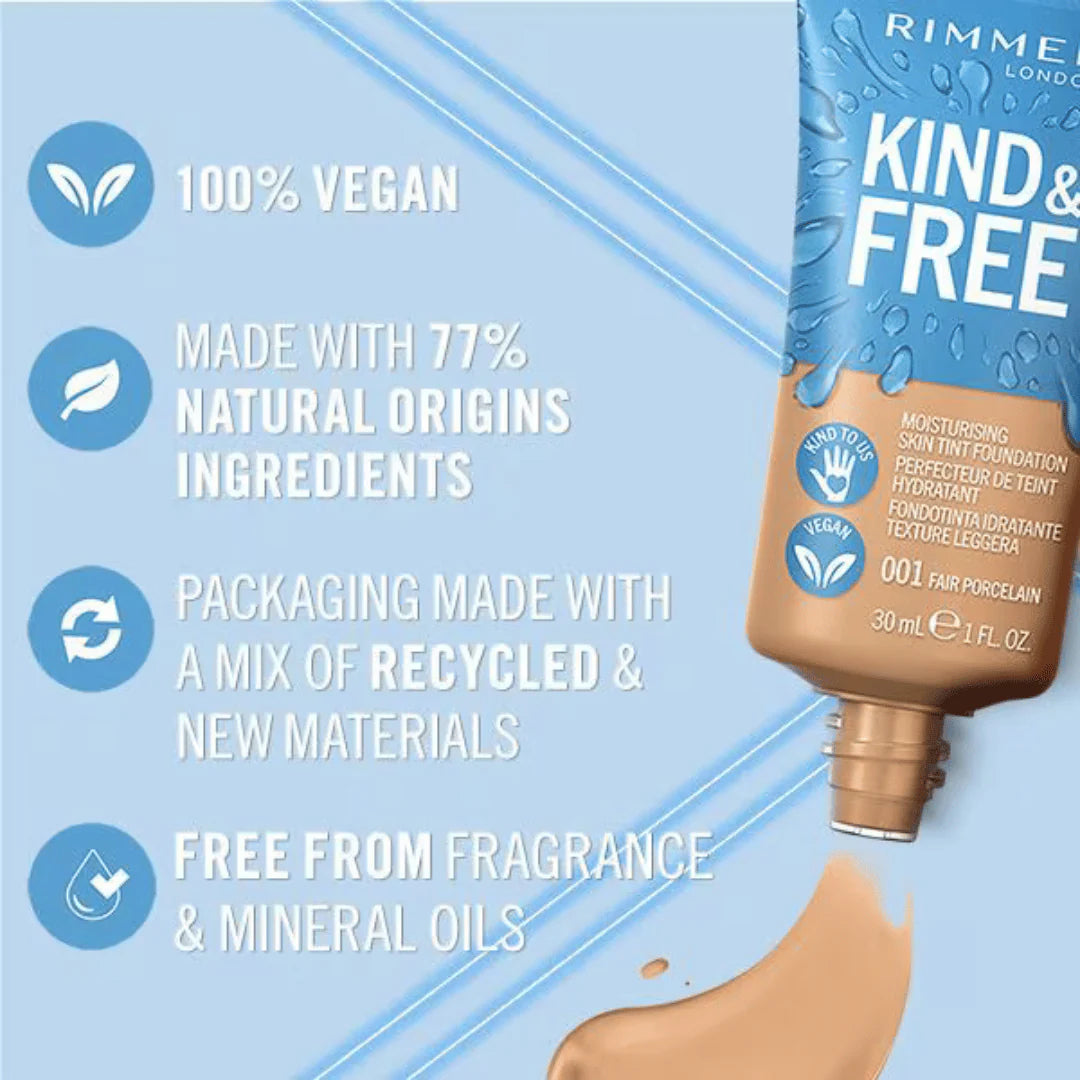Rimmel Kind & Free Moisturising Skin Tint Foundation