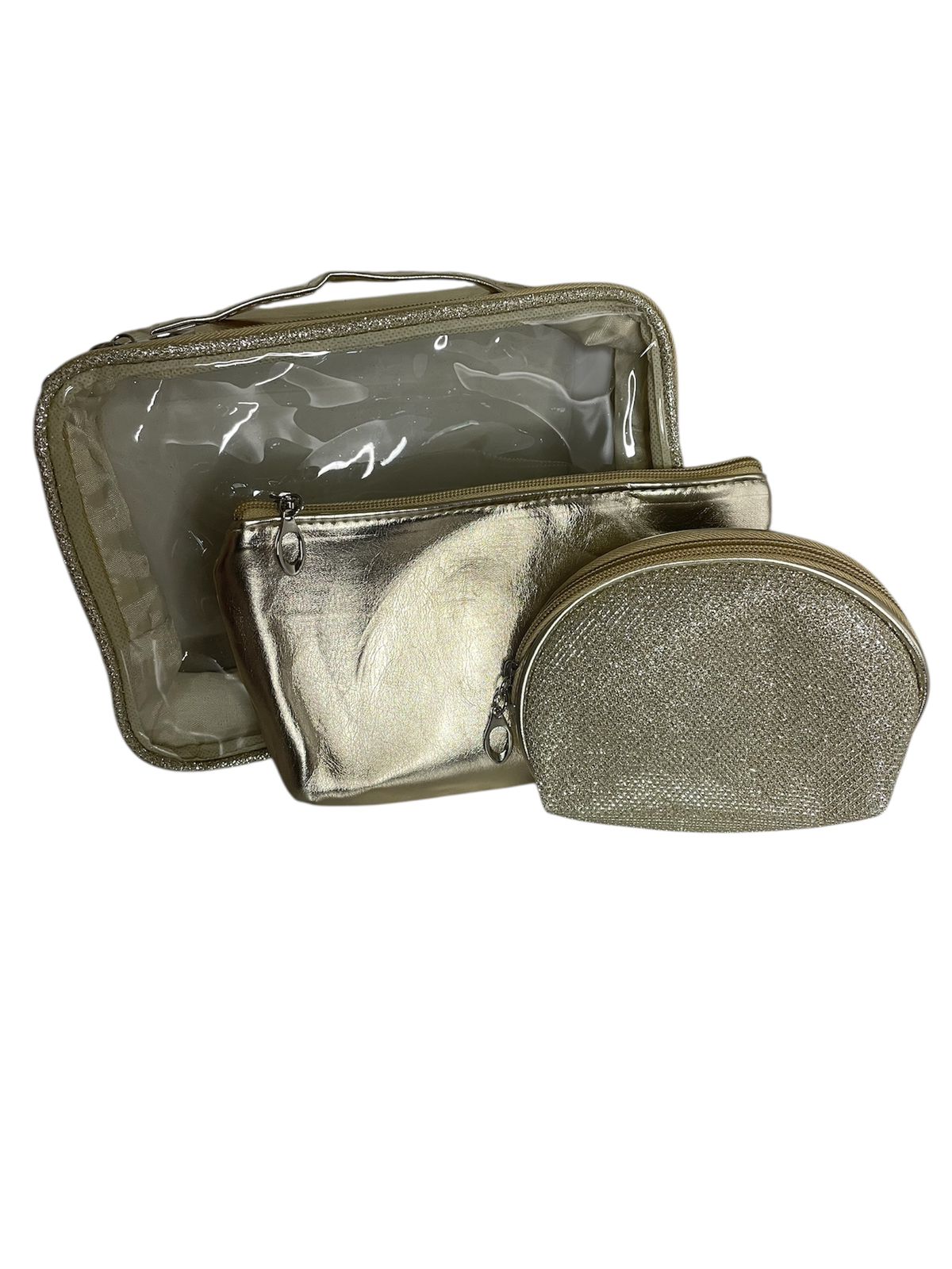 Cosmetic and Toiletry Organizer with Zipper Storage Bag for Travel, Camping and Beach