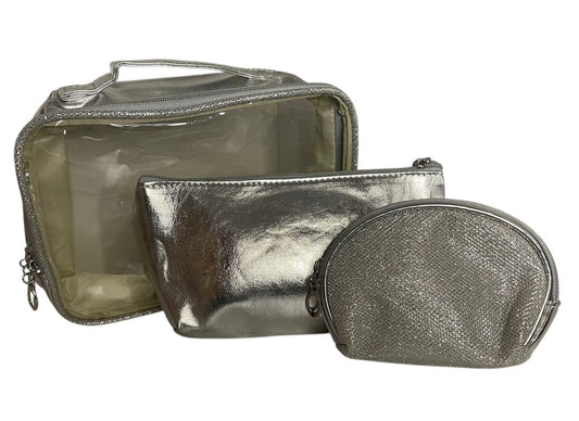 Cosmetic and Toiletry Organizer with Zipper Storage Bag for Travel, Camping and Beach