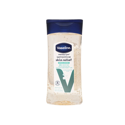 Vaseline Sensitive Skin Relief Body Gel Oil 200ml