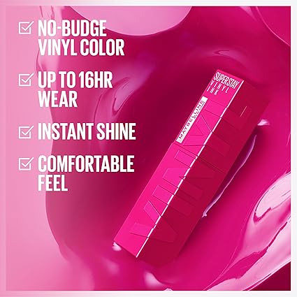 Maybelline New York SuperStay Vinyl Ink Long Lasting Liquid Lipcolor - Lipstick